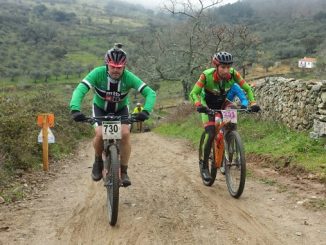 Exhibición de Pedro Romero en Tentudía en la Titán 5 Miles del Titán Extremadura Tour