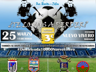 Torneo de Fútbol Benéfico Síndrome de Down 25 de Marzo en Badajoz