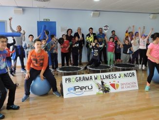 Programa Wellness Júnior lleva deporte a 1.000 niños Cáceres