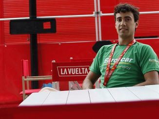 El extremeño Darío Castañares en La Vuelta 2017