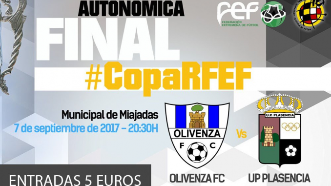 Final de la Copa Federación Fútbol Masculino en Miajadas