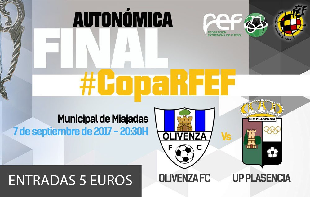 Final de la Copa Federación Fútbol Masculino en Miajadas