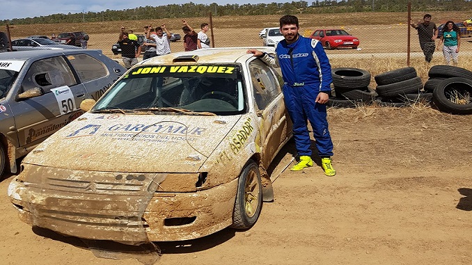 Victoria de Jonathan Vázquez en el XXIII Autocross Feria de San Miguel Zafra