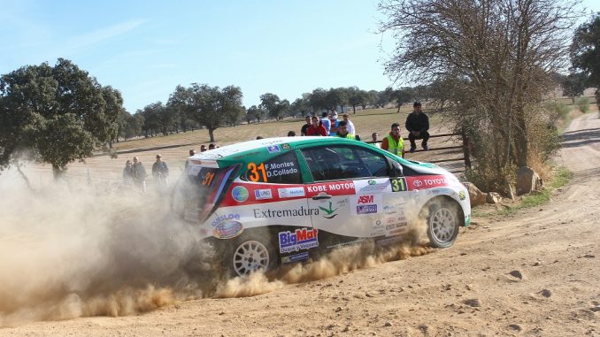 Montes y Collado - El Extremadura Rallye Team cierra su participación en la Copa Kobe con notable en el