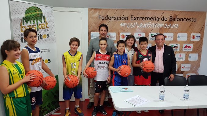 Presentación Plan Minibasket 2017-2018. Contará con la participación de más de 2700 niños y niñas de la región