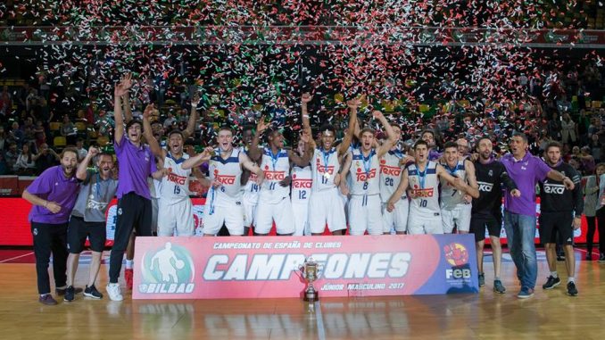 La Federación Extremeña de Baloncesto del Campeonato de España de Clubes Junior Masculino 2018