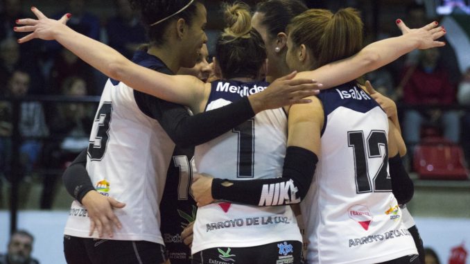 Las jugadoras del Extremadura Arroyo, muy distinguidas por su rendimiento en S2