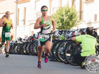 María Remedios Mendoza gana el Duatlón Cros de Periana