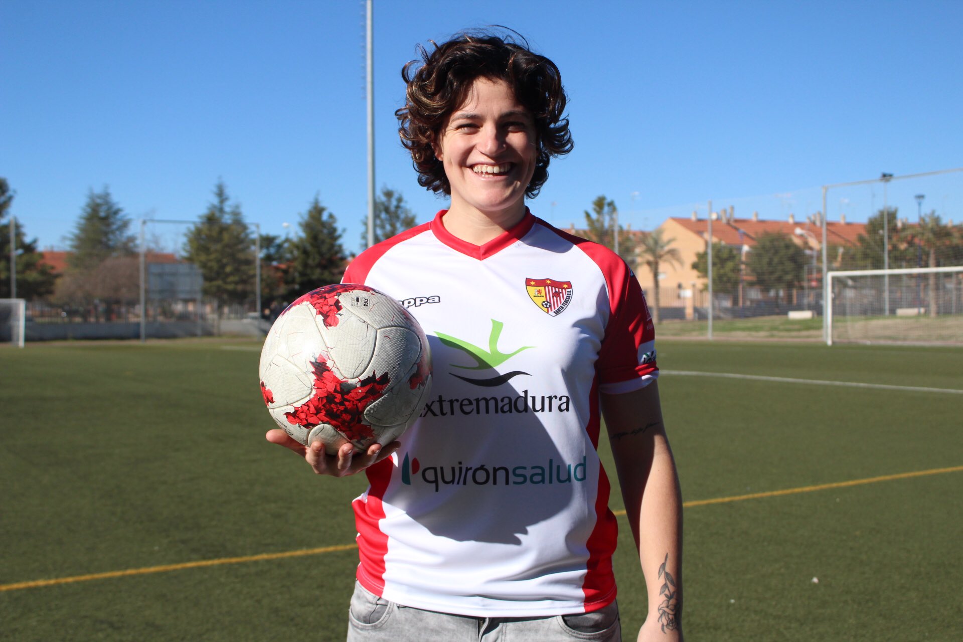 Marina Agoües y Alexyar Cañas llegan al Santa Teresa Badajoz como "todo un reto"