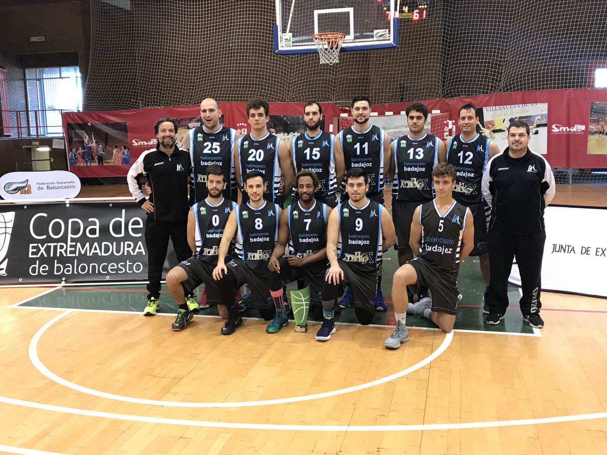 BB Baloncesto Badajoz campeón de la Copa Extremadura 2018