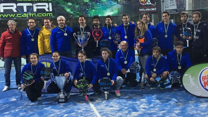 El Perú Cáceres Wellness Campeones de Extremadura de Pádel por Equipos Absoluto