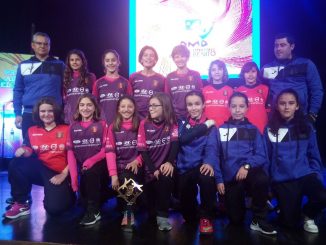 Féminas Don Benito Fútbol Club premio al Ejemplo Deportivo en los Premios Alabán 2018