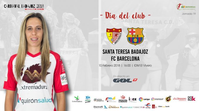 El Santa Teresa Badajoz - FC Barcelona, designado como Día del Club