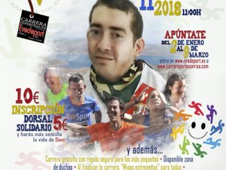 Cartel - Elena Ayuso, madrina de lujo para la V Carrera Solidaria por la Sonrisa de Dani