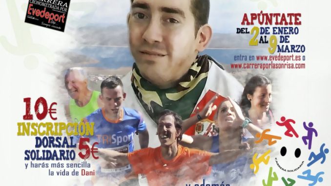 Cartel - Elena Ayuso, madrina de lujo para la V Carrera Solidaria por la Sonrisa de Dani