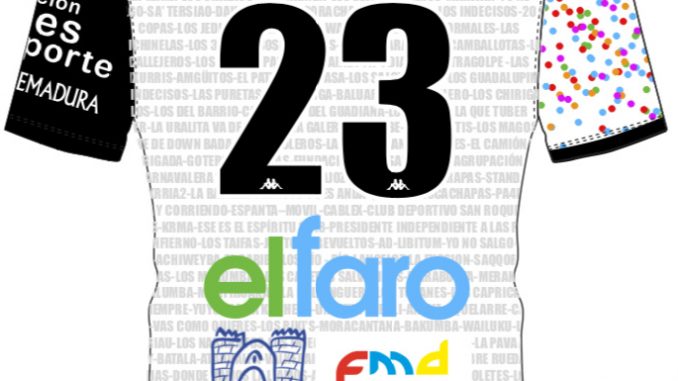 El CD Badajoz presenta su camiseta Carnavalera
