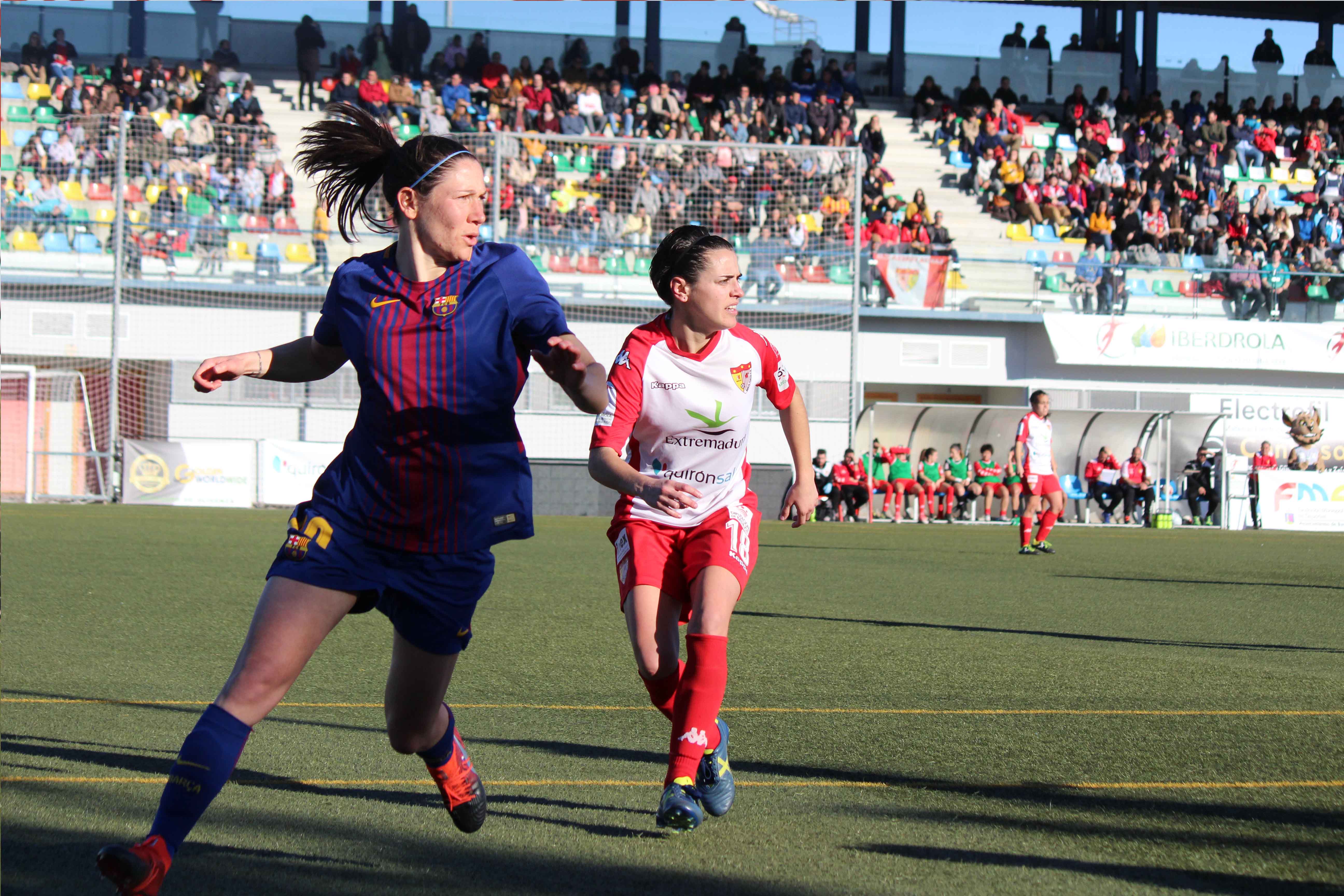 El Santa Teresa Badajoz planta cara al FC Barcelona 
