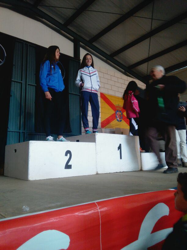 María Hurtado subcampeona y tercer puesto para Raúl Parra en el Campeonato de Extremadura Campo a Través