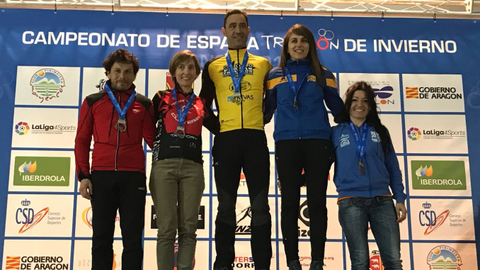Soraya García se proclama campeona de España de Triatlón de Invierno