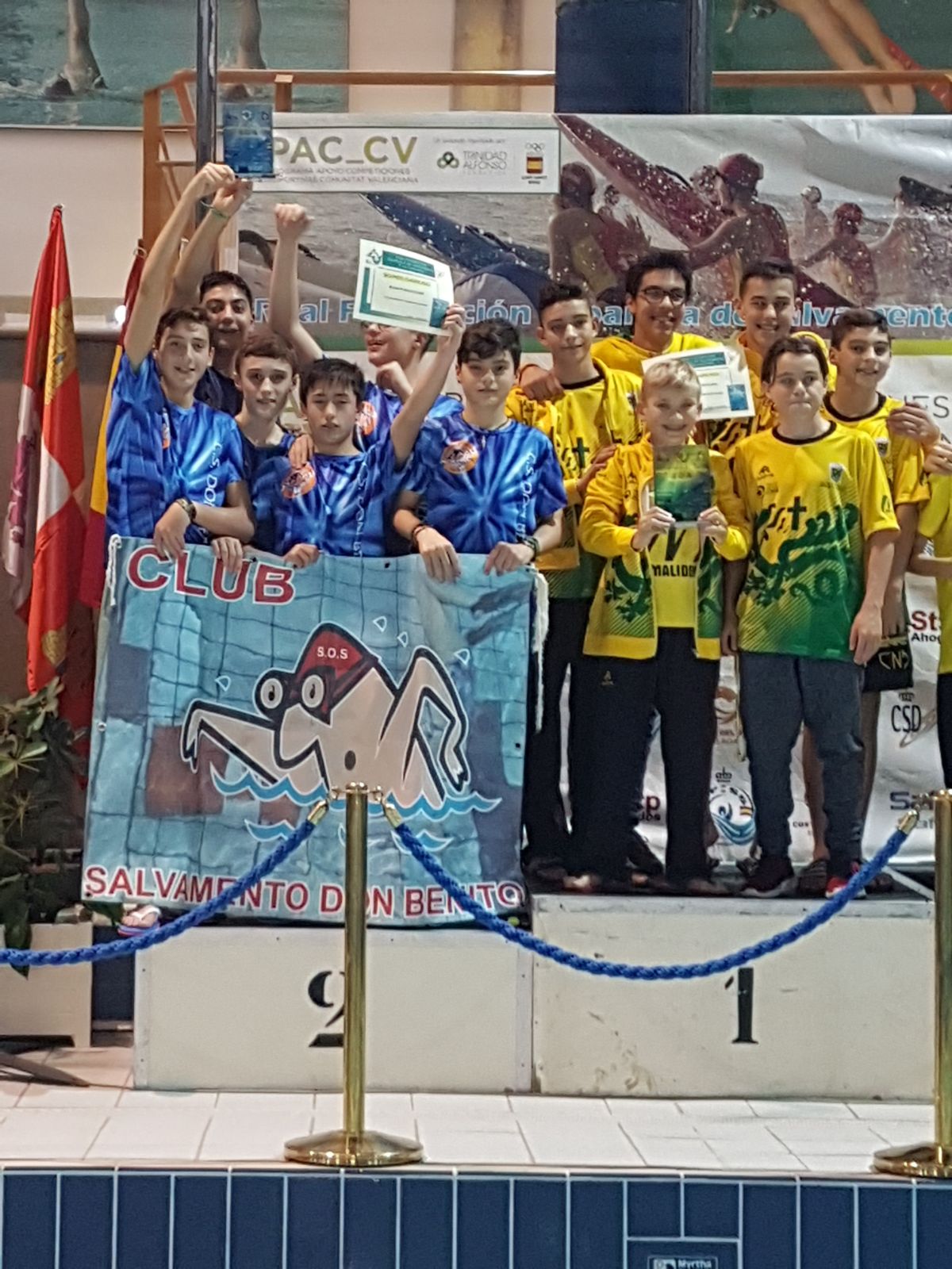 Subcampeonato de España por Equipos en Cadete Masculino y dos platas en Relevo Obstáculo y Arrastre