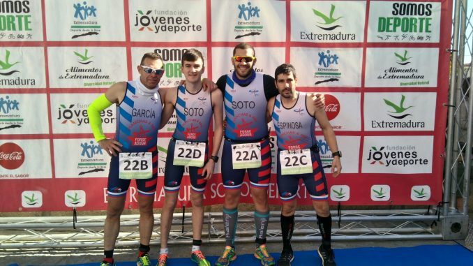 Varios Triatletas del Capex participaron en el Duatlón contrarreloj por equipos e individual de Arroyo de la Luz