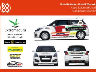 El Q Racing Extremadura presenta su imagen de cara a la Copa Suzuki Swift 2018