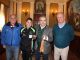 El alcalde de Badajoz recibe a la campeona de España Elena Ayuso