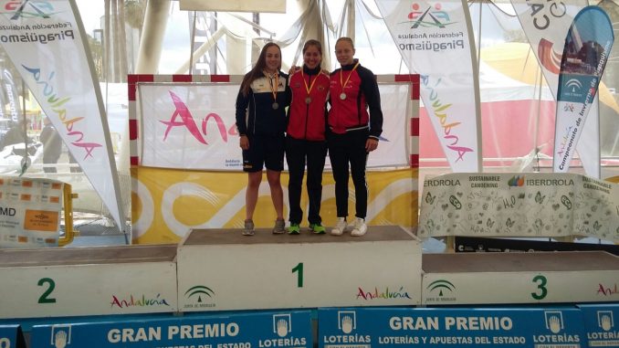 Estefanía Fernández Campeona de España Sub 23 en K1 5000 metros