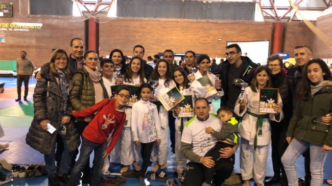 Excelentes resultados del Club Don Benito de Judo en el Campeonato de Extremadura Infantil y Cadete Judex de Judo