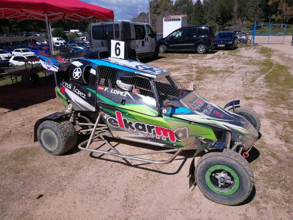 Fredi López - Dos extremeños entre los cuatro primeros en el I Autocross Escudería Ciudad de la Cerámica