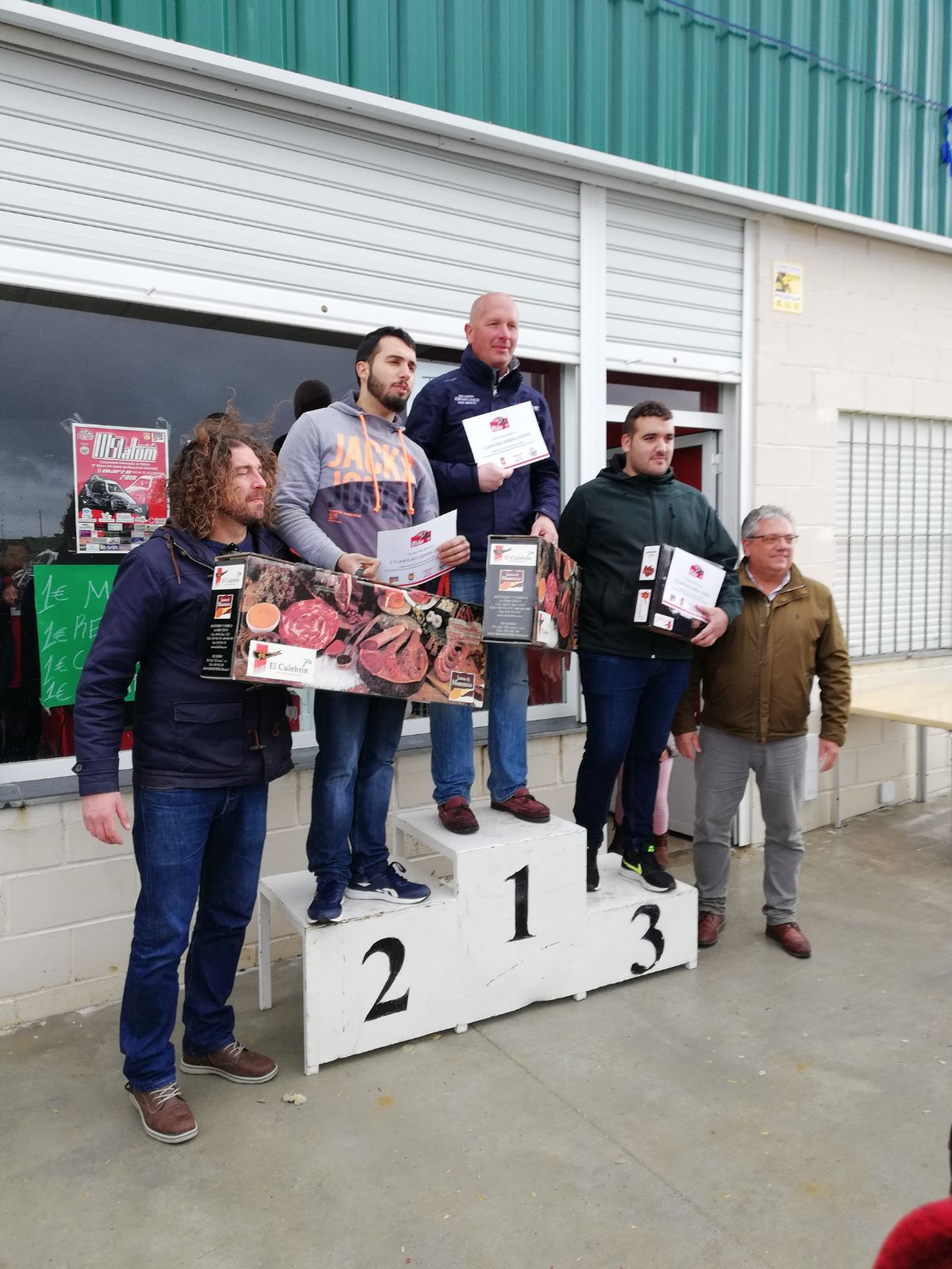 Podio General - III Slalom de Monesterio Podio General - III Slalom de Monesterio