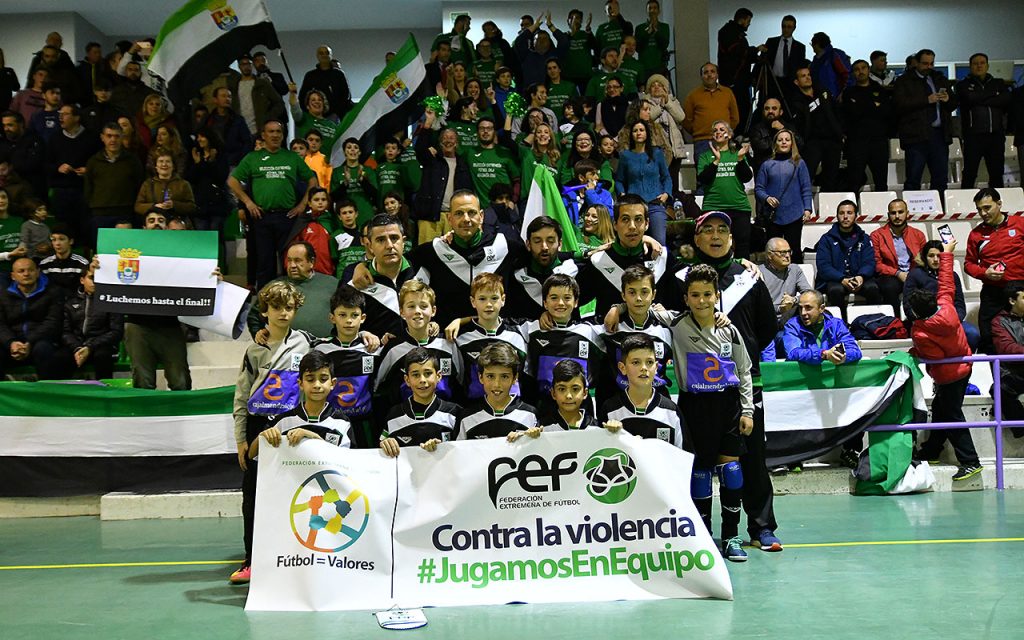 Épico empate de los Benjamines Extremeños que les permite soñar con las semifinales