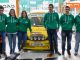 Acto de presentación conjunta del Extremadura Rallye Team con la Fundación Jóvenes y Deporte