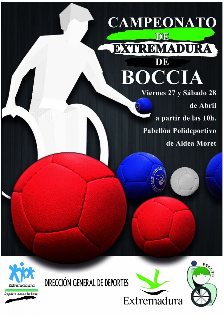 Campeonato de Extremadura de Boccia en Aldea Moret (Cáceres)