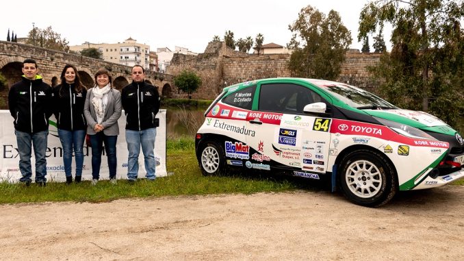 Celebrado el acto presentación conjunta del Extremadura Rallye Team con la Fundación Jóvenes y Deporte