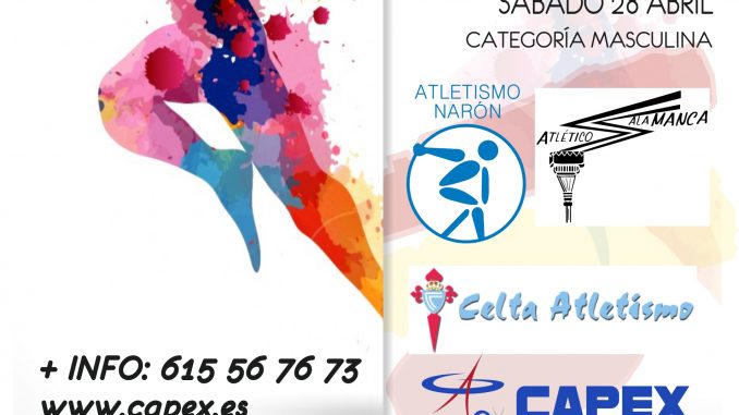Cuarenta atletas del CAPEX absoluto masculino disputarán el cuadrangular de primera división nacional