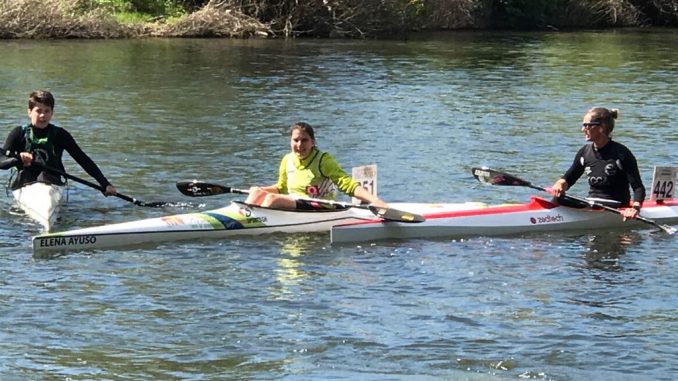 Elena Ayuso también gana en los JUDEX. La piragüista extremeña obtuvo el mejor tiempo en Plasencia