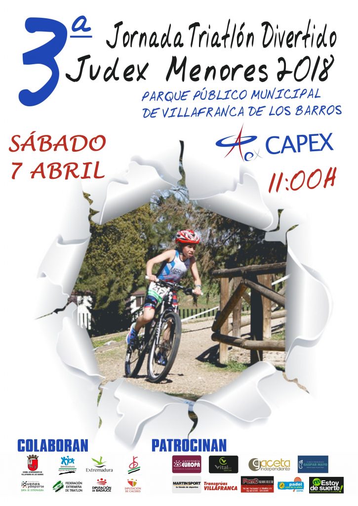 Este sábado tercera prueba de la liga de Triatlón Divertido Judex Este sábado tercera prueba de la liga de Triatlón Divertido Judex