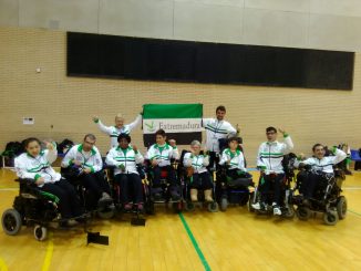 Extremadura inicia su andadura en el campeonato de España de Hockey en silla de ruedas eléctricas (HSRE)