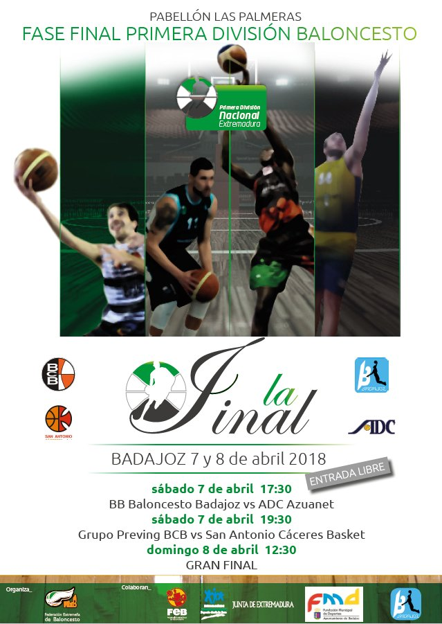 Final Four de la Primera División Nacional de baloncesto en Extremadura