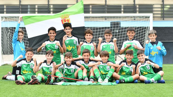 La Selección Extremeña Alevín F8 alcanza las semifinales por primera vez en su historia