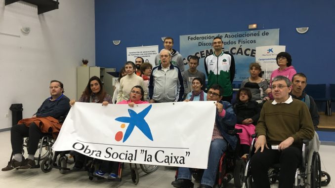 Los jugadores del Cáceres Patrimonio de la Humanidad, Pol Olivier y Nikola Rakocevic visitarán mañana COCEMFE
