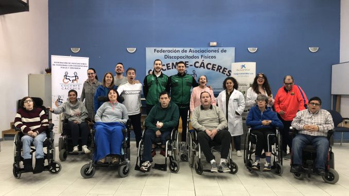 Pol Olivier y Nikola Rakocevic clausuran el Mes de la Inclusión en COCEMFE