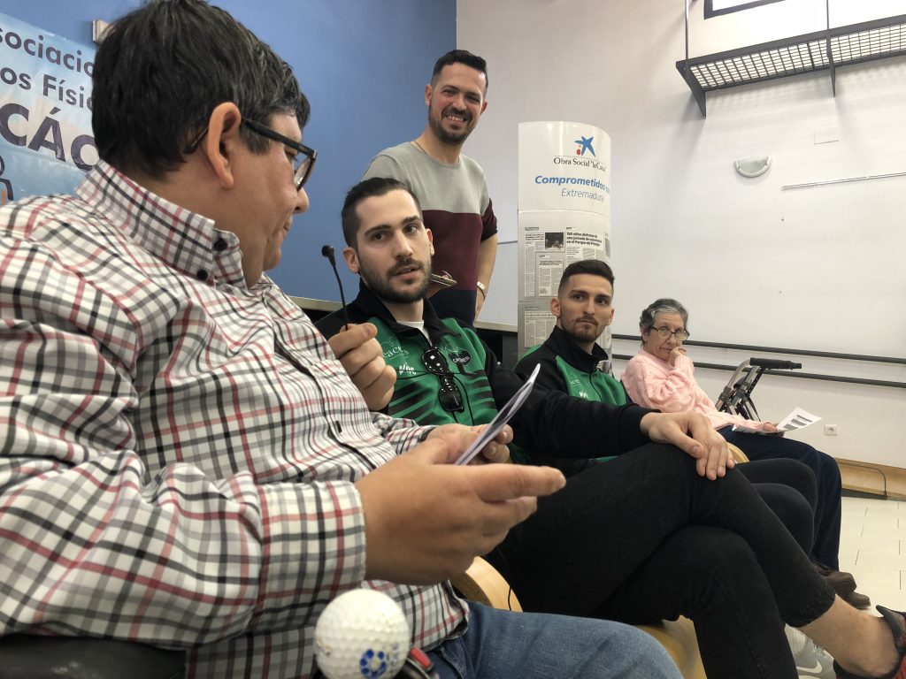 Pol Olivier y Nikola Rakocevic clausuran el Mes de la Inclusión en COCEMFE