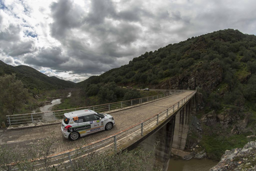 Quinta plaza para el Q Racing Extremadura en el Rallye Sierra Morena