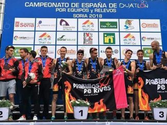 Tres extremeños en el podio del Campeonato de España de Duatlón por equipos