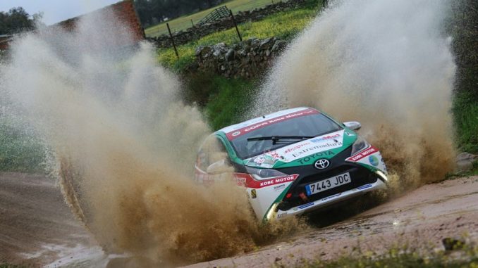 Victoria de Montes y Collado en el VI Rallye Ciudad de Pozoblanco en la Copa Kobe Motor