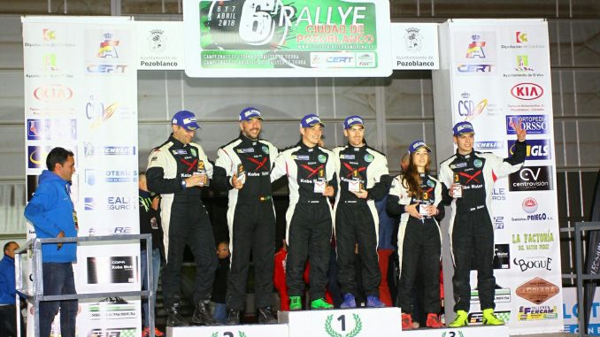 Victoria histórica del Extremadura Rallye Team en Pozoblanco