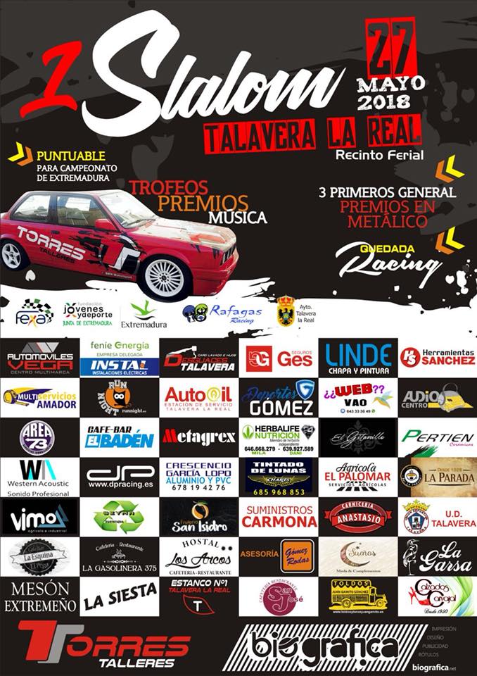 Talavera la Real acoge la tercera cita del regional de Slalom