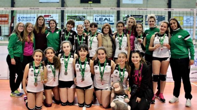 Cerca de 200 participantes celebran con éxito la fiesta del voleibol alevín regional en Arroyo de la Luz